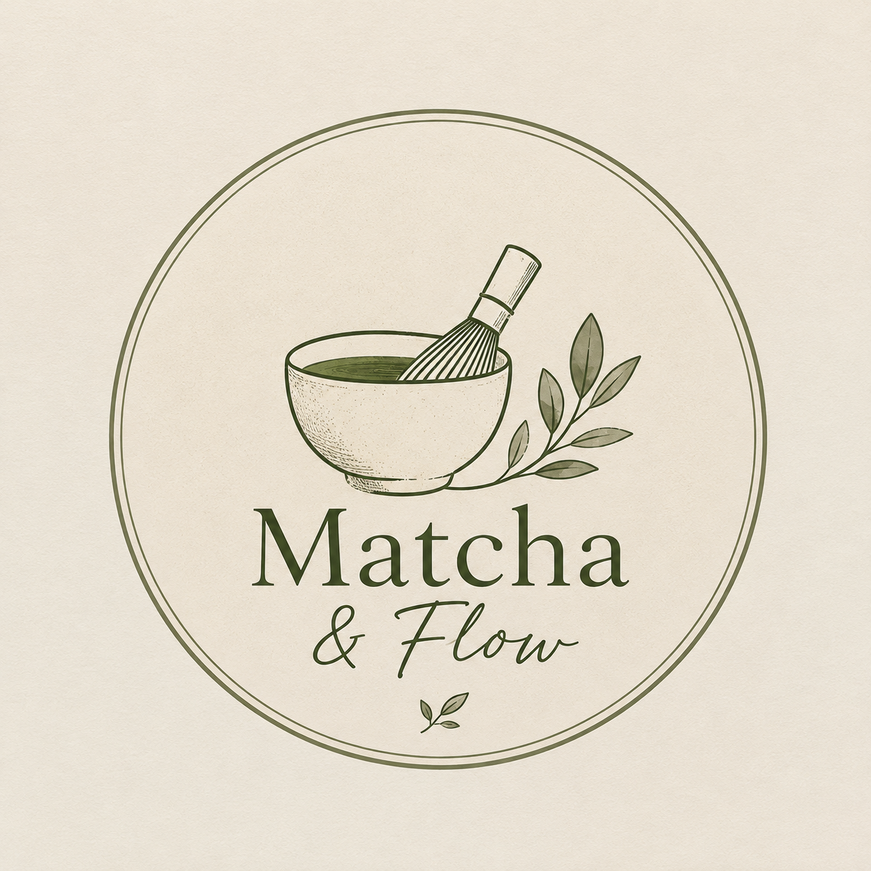 Matcha & Flow logo